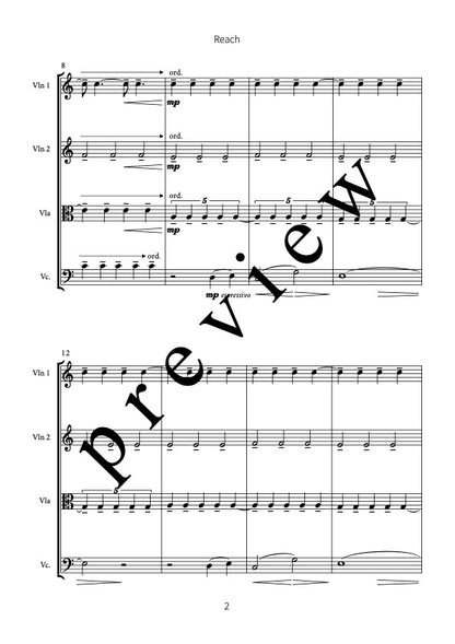 Reach (for string quartet)